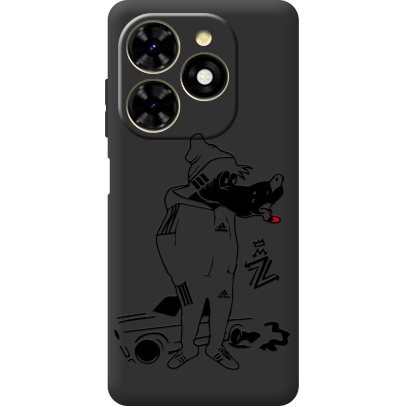 Черный чехол BoxFace Tecno Spark 20C 