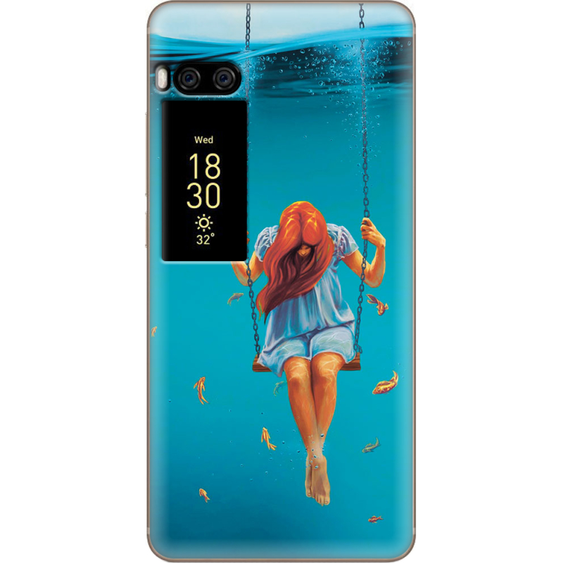Чехол Uprint Meizu Pro 7 Plus Girl In The Sea