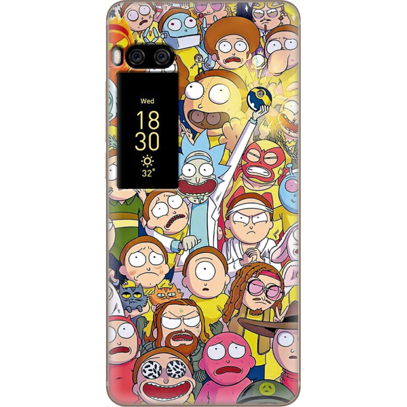 Чехол Uprint Meizu Pro 7 Plus Rick and Morty