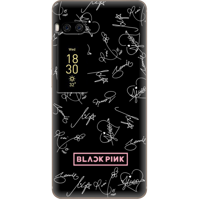 Чехол Uprint Meizu Pro 7 Plus Blackpink автограф