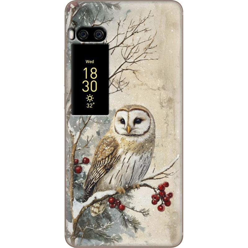 Чехол Uprint Meizu Pro 7 Plus Christmas Owl