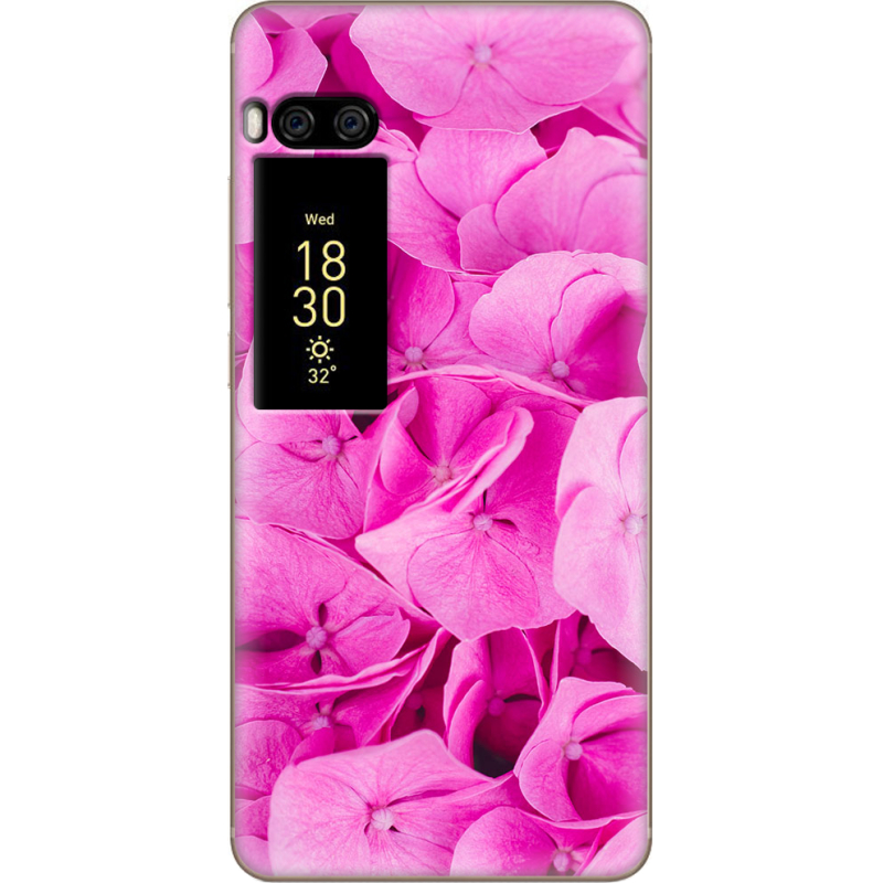 Чехол Uprint Meizu Pro 7 Plus Pink Flowers