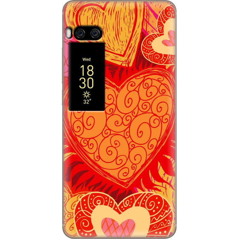Чехол Uprint Meizu Pro 7 Plus Warm Hearts