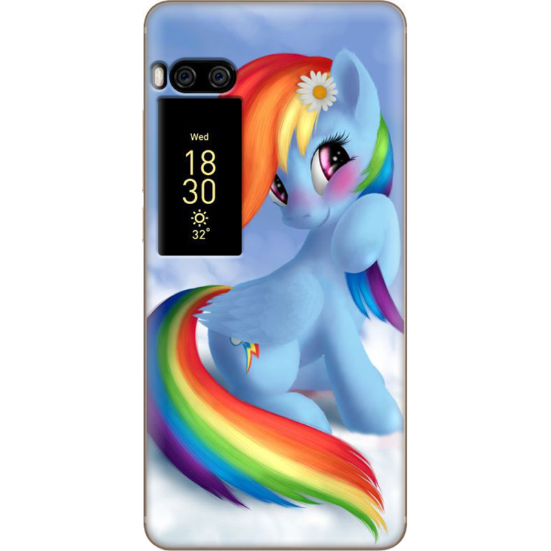 Чехол Uprint Meizu Pro 7 Plus My Little Pony Rainbow Dash