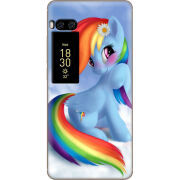 Чехол Uprint Meizu Pro 7 Plus My Little Pony Rainbow Dash