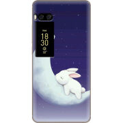 Чехол Uprint Meizu Pro 7 Plus Moon Bunny