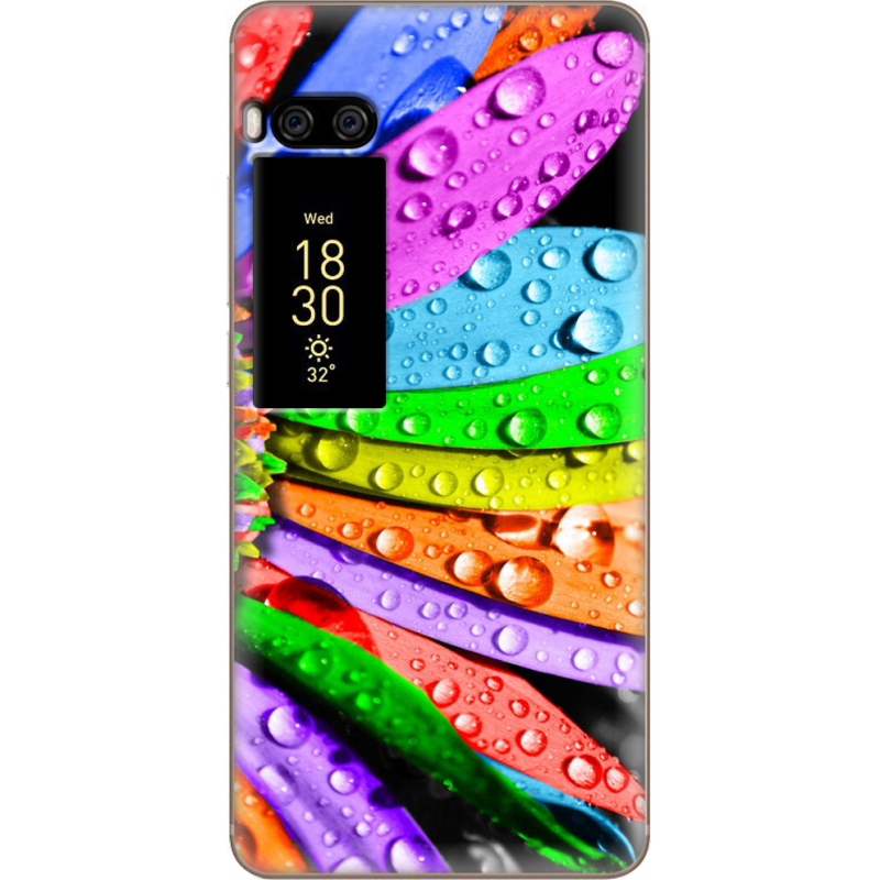 Чехол Uprint Meizu Pro 7 Plus Colored Chamomile