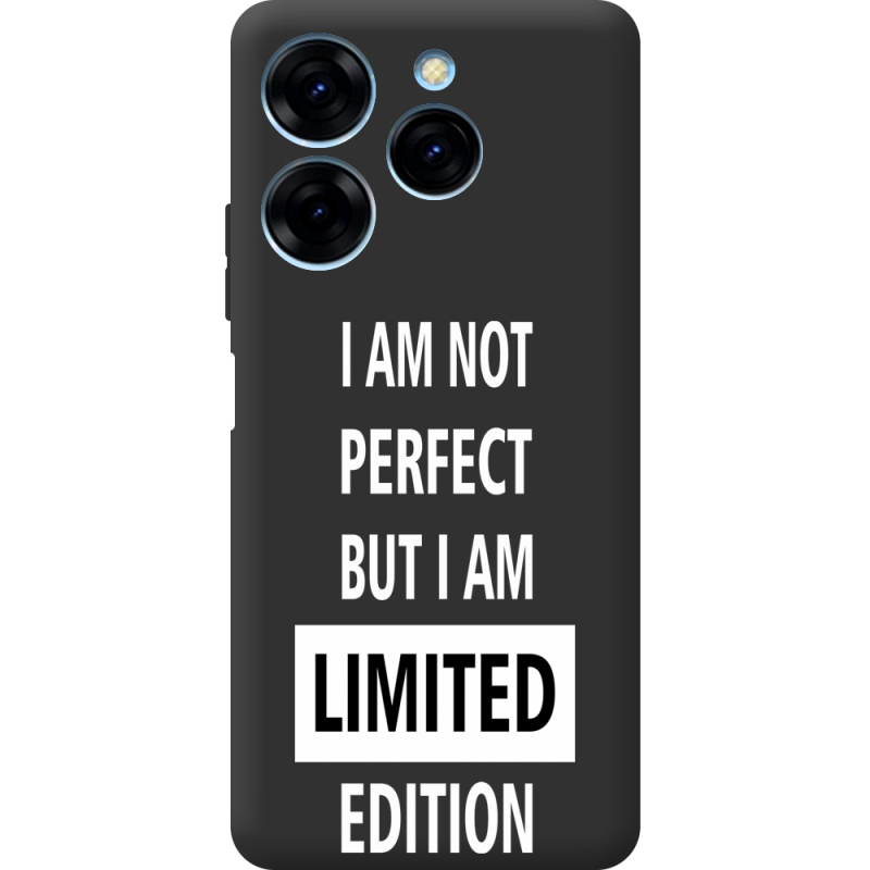 Черный чехол BoxFace Tecno Spark 20 Pro Limited Edition