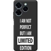 Черный чехол BoxFace Tecno Spark 20 Pro Limited Edition
