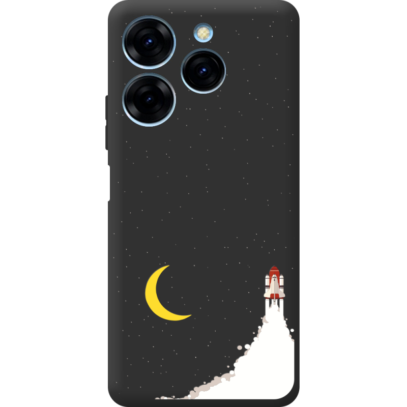 Черный чехол BoxFace Tecno Spark 20 Pro Meet The Stars