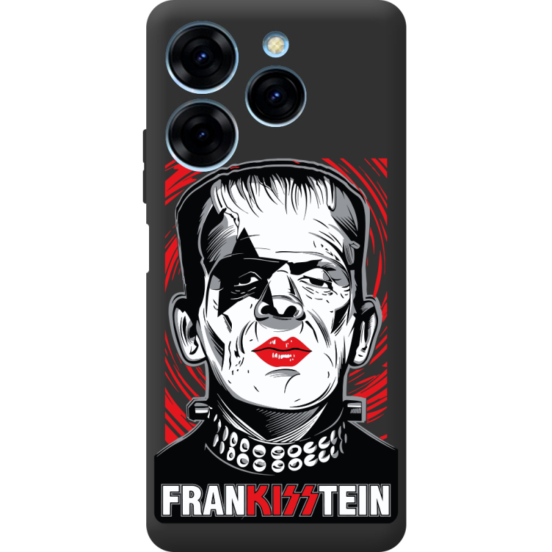 Черный чехол BoxFace Tecno Spark 20 Pro Frankisstein
