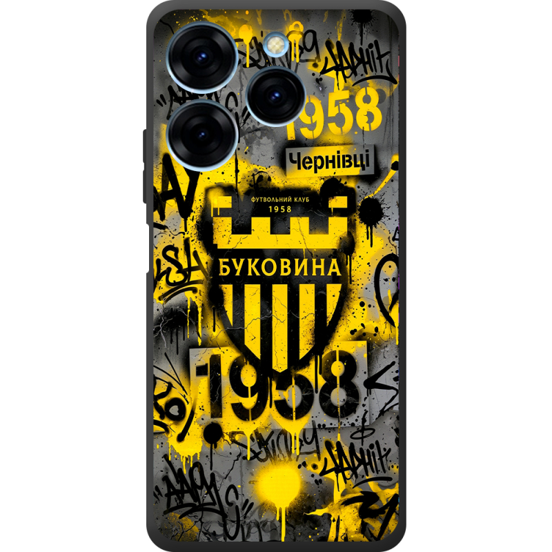 Черный чехол BoxFace Tecno Spark 20 Pro 