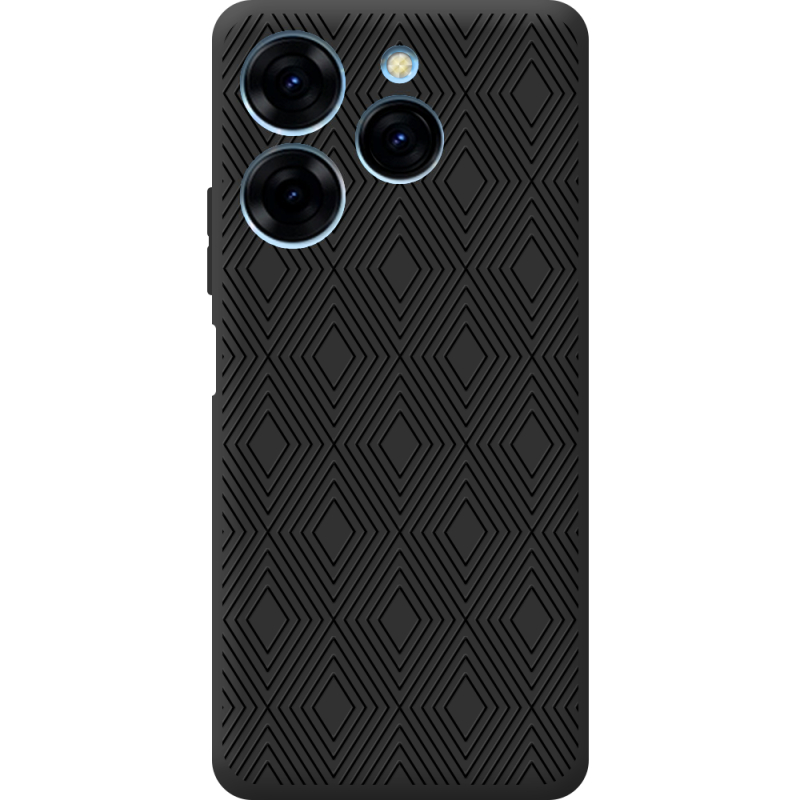 Черный чехол BoxFace Tecno Spark 20 Pro 