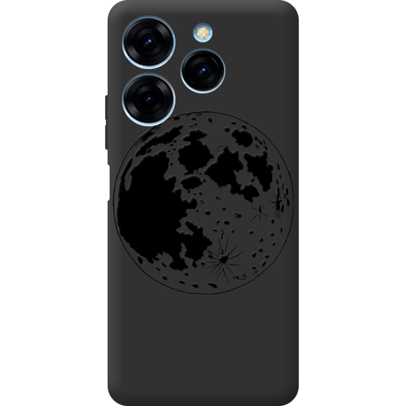 Черный чехол BoxFace Tecno Spark 20 Pro Planet