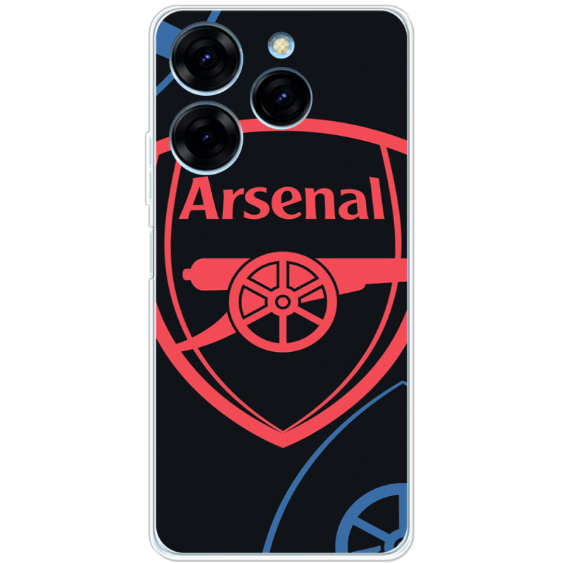 Чехол BoxFace Tecno Spark 20 Pro Football Arsenal