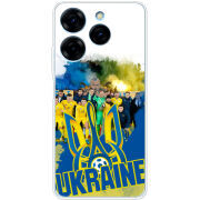 Чехол BoxFace Tecno Spark 20 Pro Ukraine national team