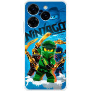 Чехол BoxFace Tecno Spark 20 Pro Lego Ninjago