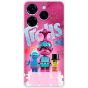 Чехол BoxFace Tecno Spark 20 Pro Lego Trolls