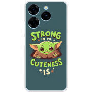 Чехол BoxFace Tecno Spark 20 Pro Strong in me Cuteness is