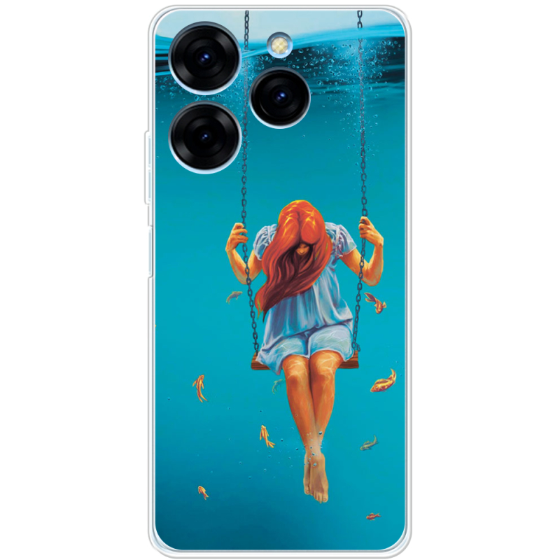 Чехол BoxFace Tecno Spark 20 Pro Girl In The Sea