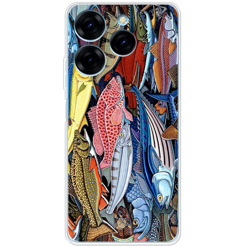 Чехол BoxFace Tecno Spark 20 Pro Sea Fish