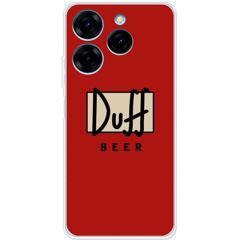 Чехол BoxFace Tecno Spark 20 Pro Duff beer