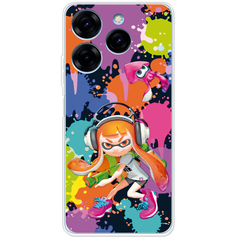 Чехол BoxFace Tecno Spark 20 Pro Splatoon Inklings