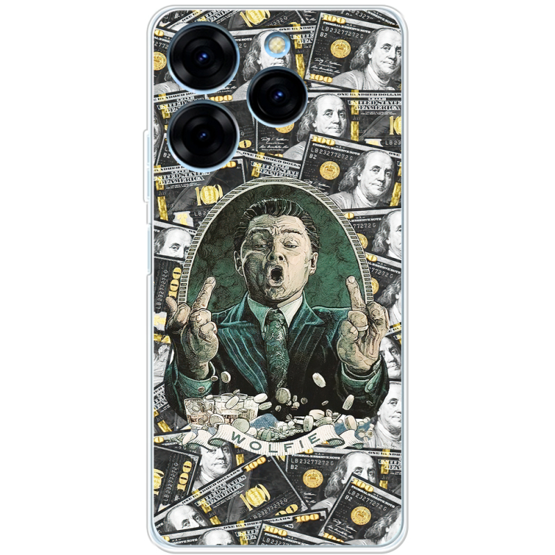 Чехол BoxFace Tecno Spark 20 Pro Wolfie