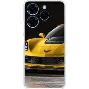 Чехол BoxFace Tecno Spark 20 Pro Corvette Z06