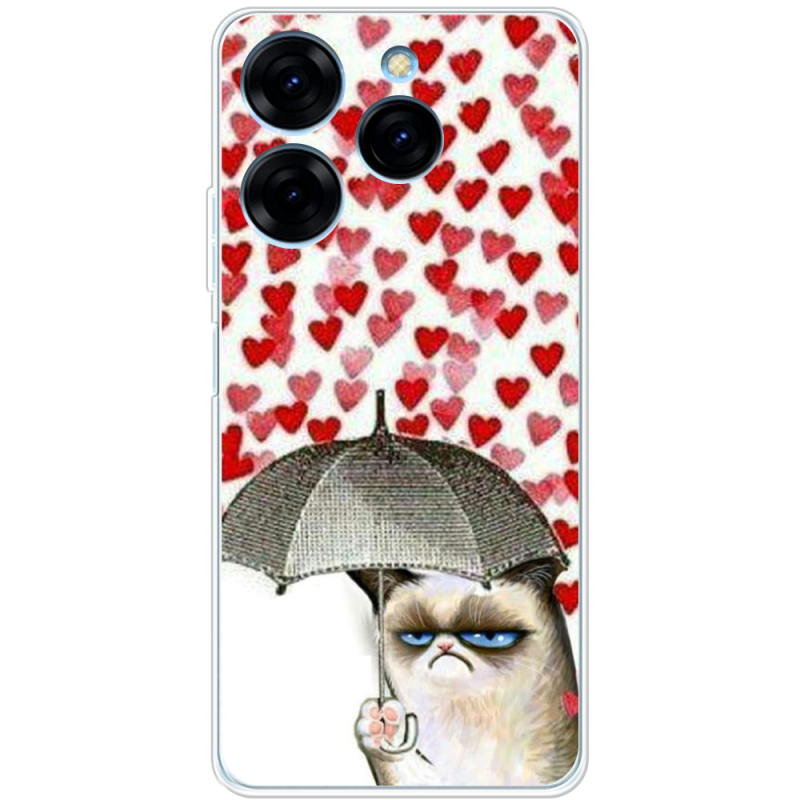 Чехол BoxFace Tecno Spark 20 Pro Raining Hearts