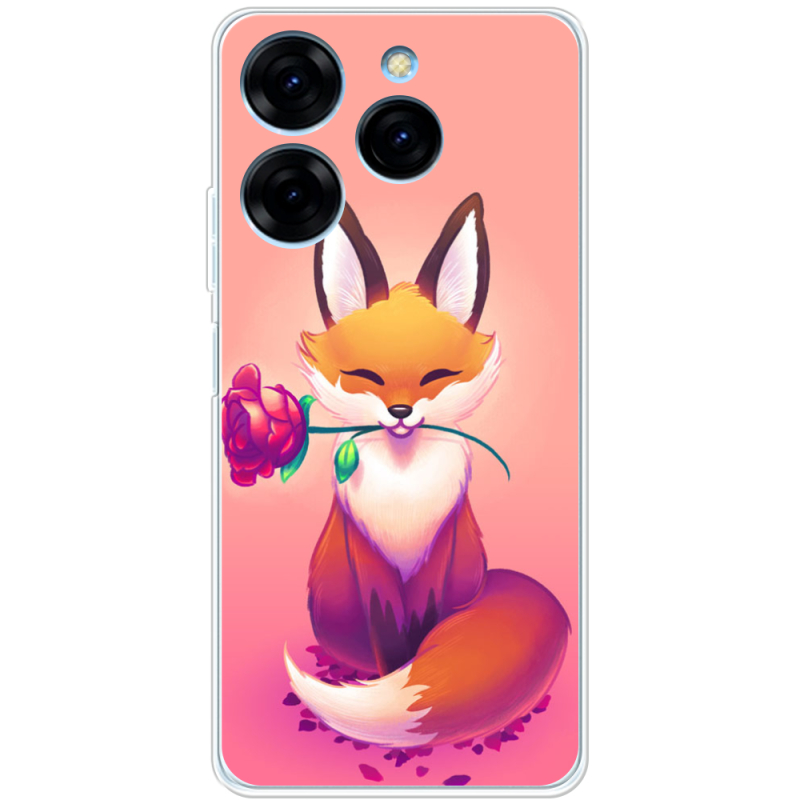 Чехол BoxFace Tecno Spark 20 Pro Cutie Fox