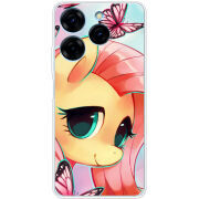 Чехол BoxFace Tecno Spark 20 Pro My Little Pony Fluttershy