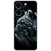 Чехол BoxFace Tecno Spark 20 Pro Leopard