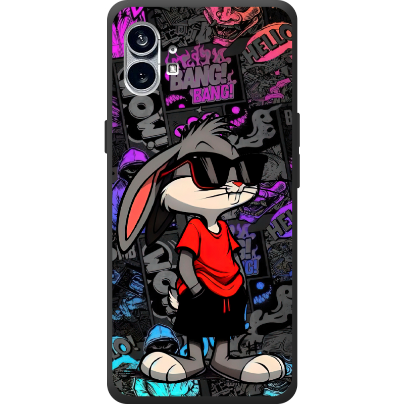 Черный чехол BoxFace Nothing Phone (1) Малий вухань