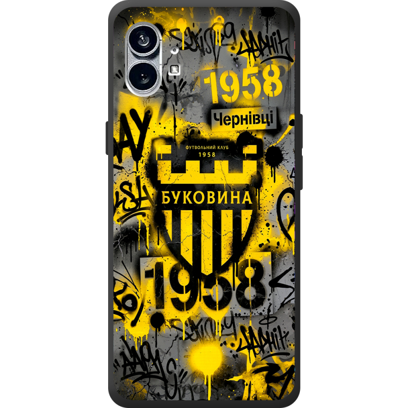Черный чехол BoxFace Nothing Phone (1) 