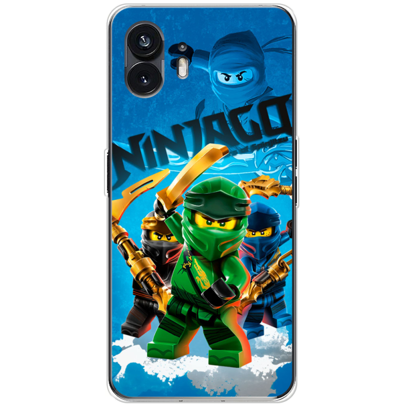 Чехол BoxFace Nothing Phone (2) Lego Ninjago