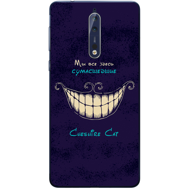 Чехол Uprint Nokia 8 Cheshire Cat