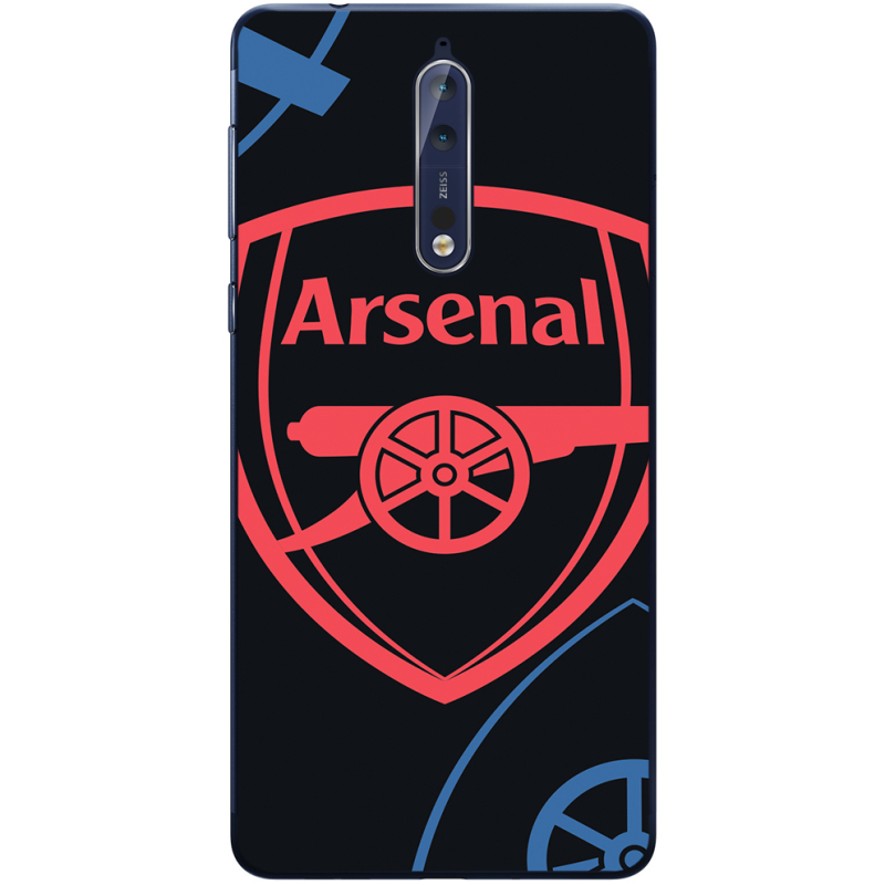 Чехол Uprint Nokia 8 Football Arsenal