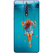Чехол Uprint Nokia 8 Girl In The Sea