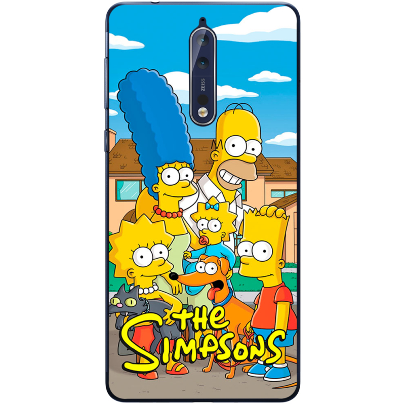 Чехол Uprint Nokia 8 The Simpsons