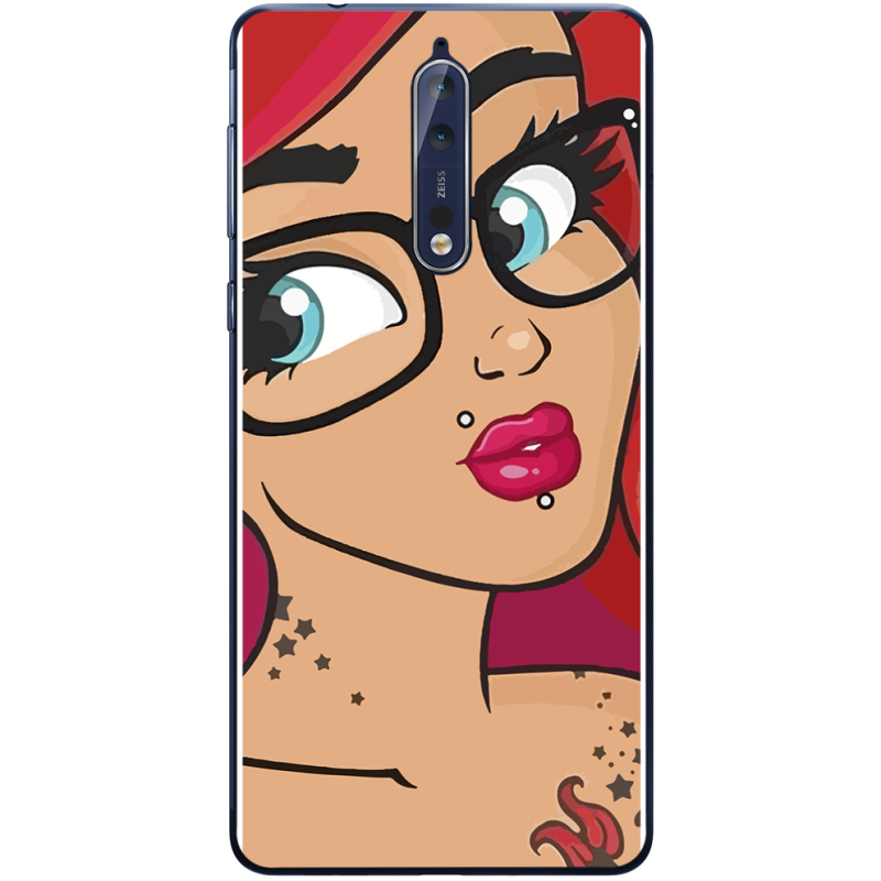 Чехол Uprint Nokia 8 Modern Mermaid