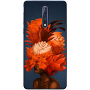 Чехол Uprint Nokia 8 Exquisite Orange Flowers