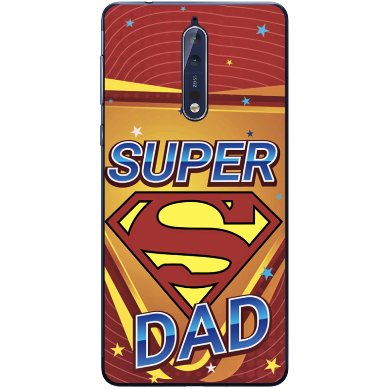 Чехол Uprint Nokia 8 Super Dad