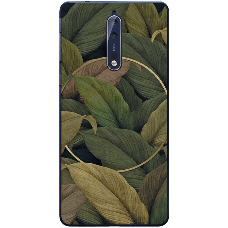 Чехол Uprint Nokia 8 Leaf