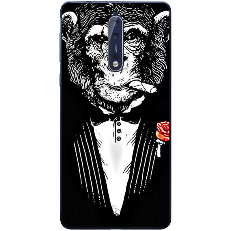 Чехол Uprint Nokia 8 Monkey Don