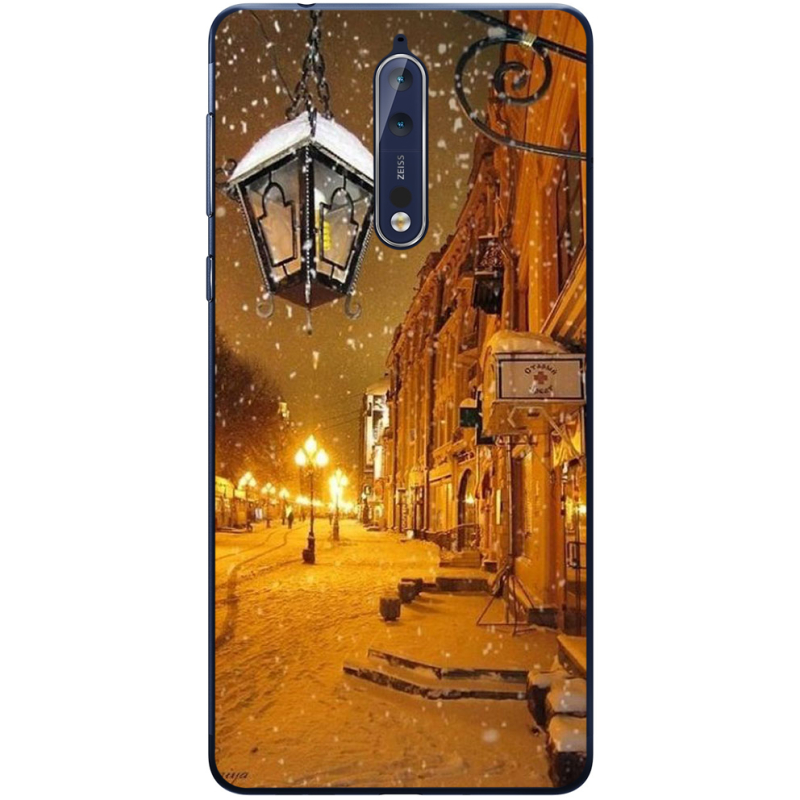 Чехол Uprint Nokia 8 Night Street