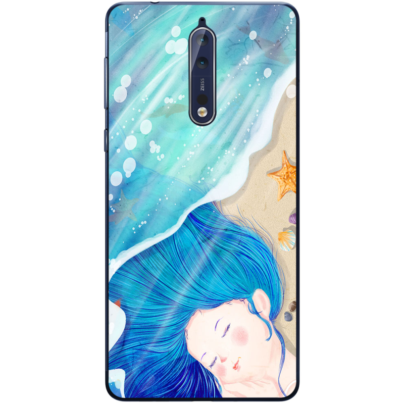 Чехол Uprint Nokia 8 Sea Girl