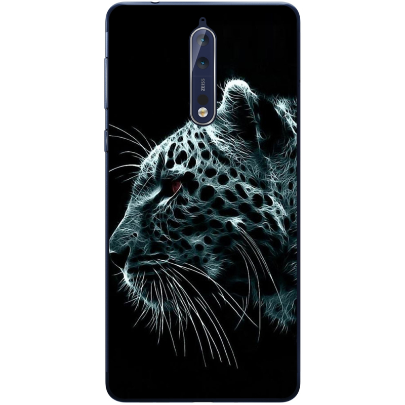 Чехол Uprint Nokia 8 Leopard