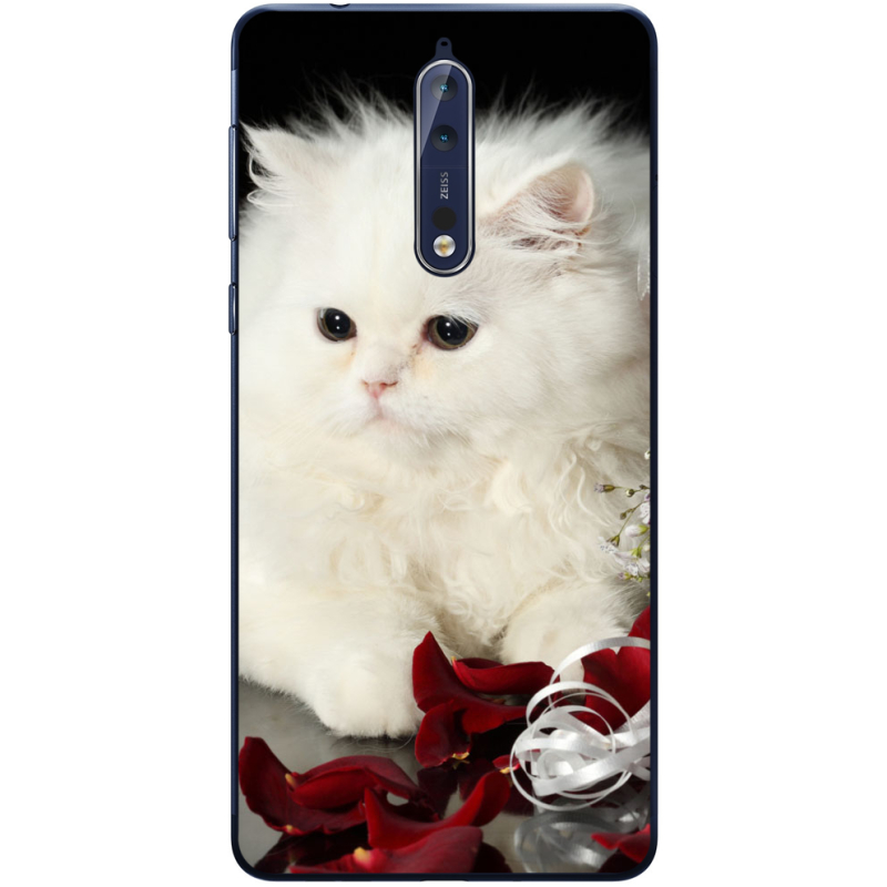 Чехол Uprint Nokia 8 Fluffy Cat