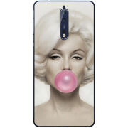 Чехол Uprint Nokia 8 Marilyn Monroe Bubble Gum